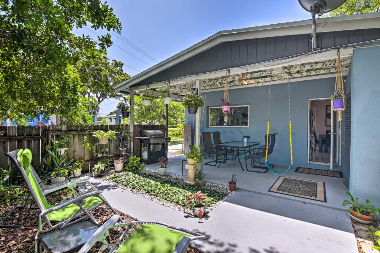 Shady And Eclectic Fort Lauderdale Dwelling With Yard! Bagian luar foto