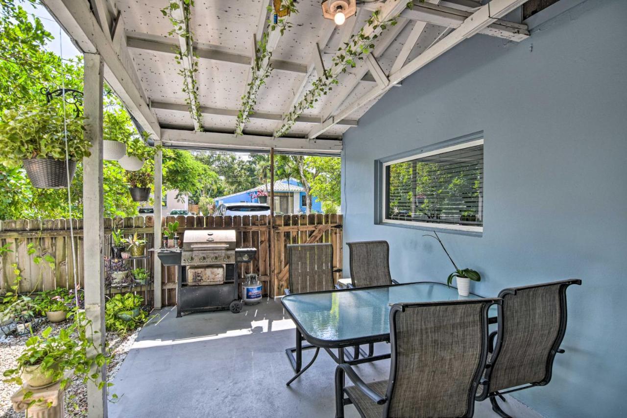 Shady And Eclectic Fort Lauderdale Dwelling With Yard! Bagian luar foto